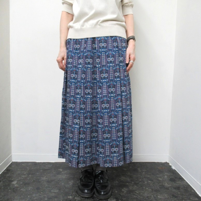 J.Sloane  LIBERTY タック＆ギャザースカート /NV3 【日本製】